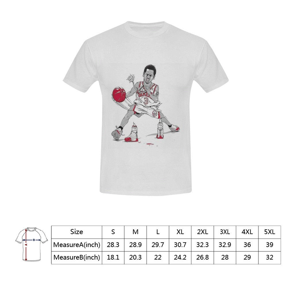 Copy of Copy of Copy of Copy of Joe Peezy Wear LLC (2) Men's T-Shirt in USA Size (Front Printing Only)