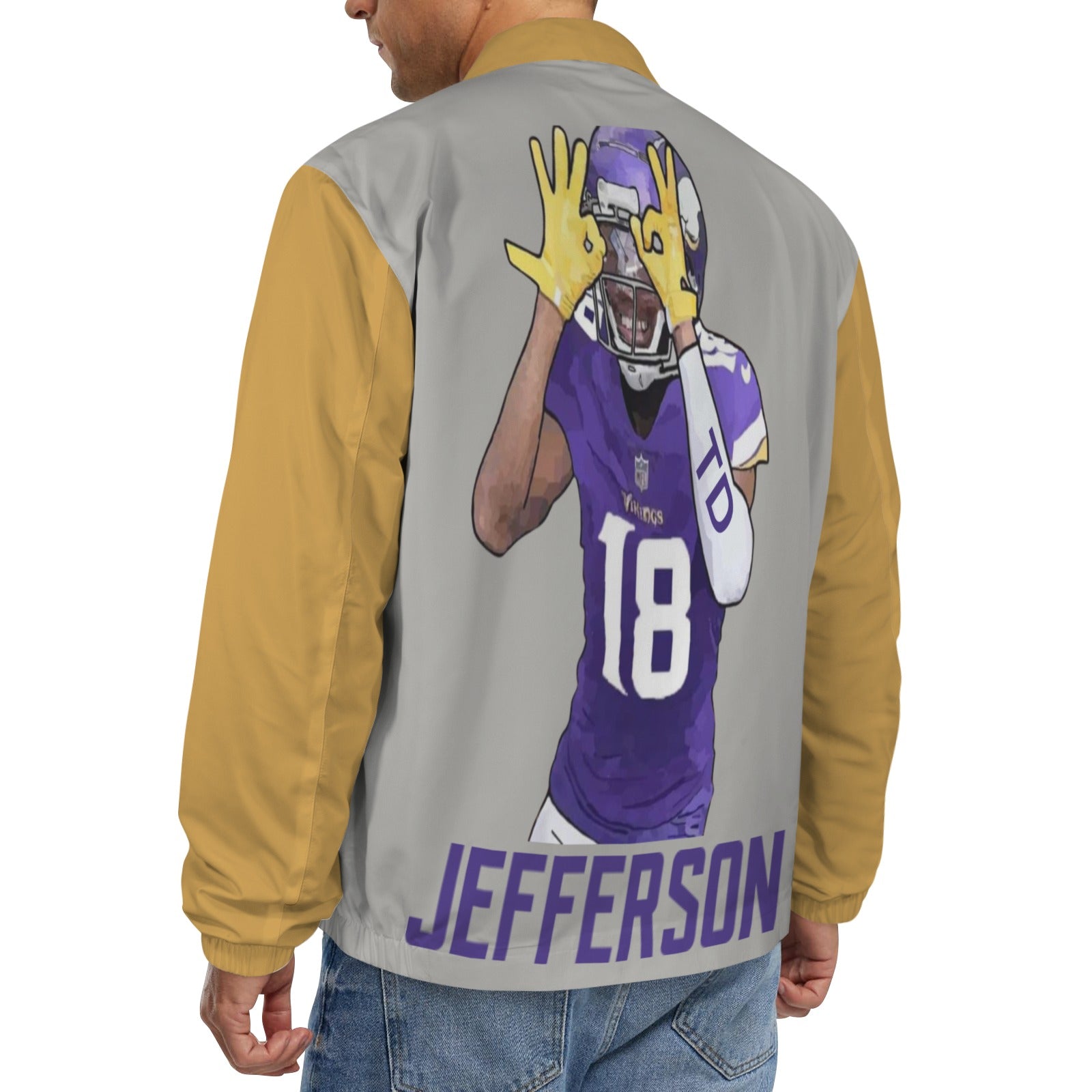 Copy of Copy of Copy of Copy of Joe Peezy Wear LLC (6) Men's Turn-Down Collar Jacket (Model H68)