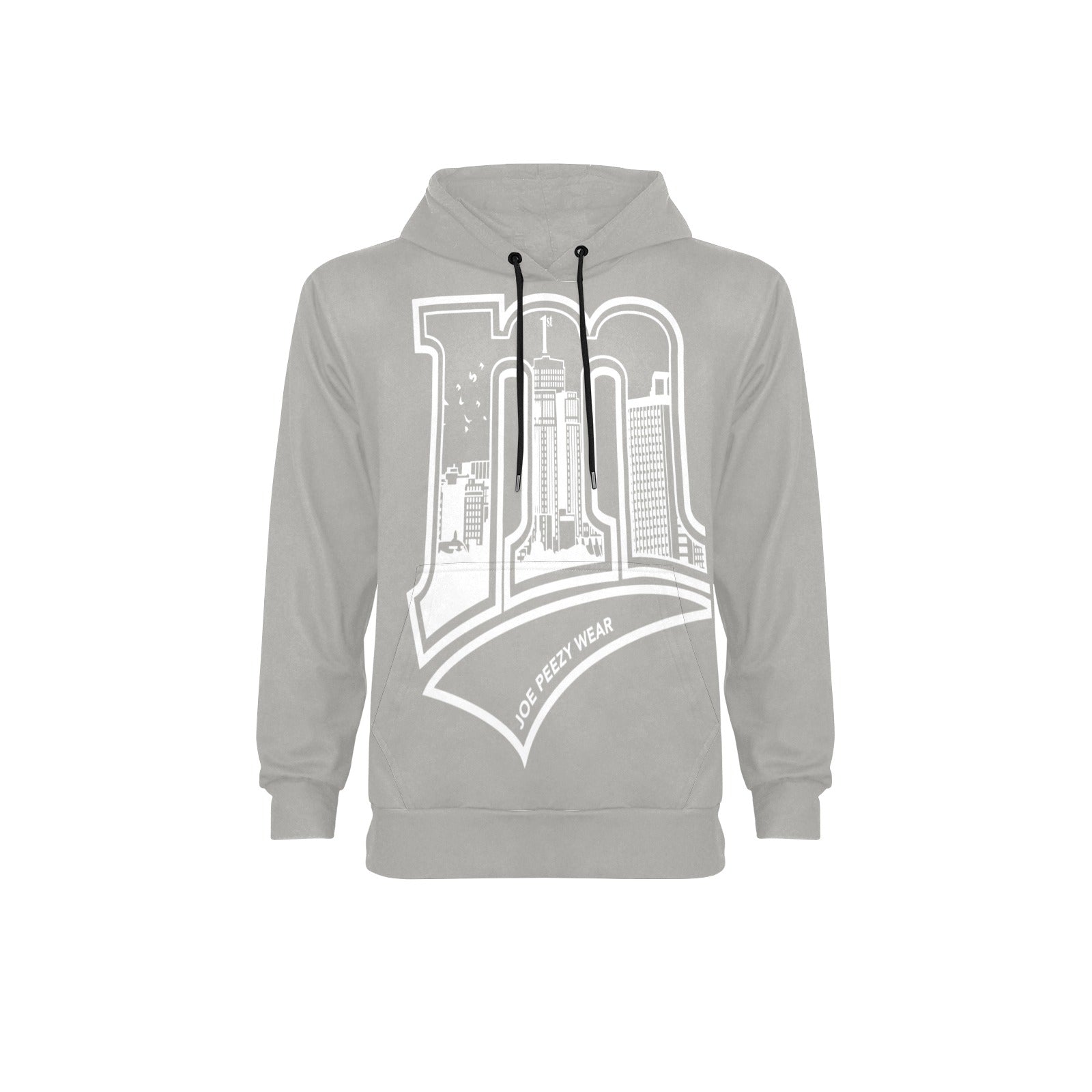 Copy of Copy of Copy of Copy of Joe Peezy Wear LLC (2) Men's Long Sleeve Fleece Hoodie (Model H55)