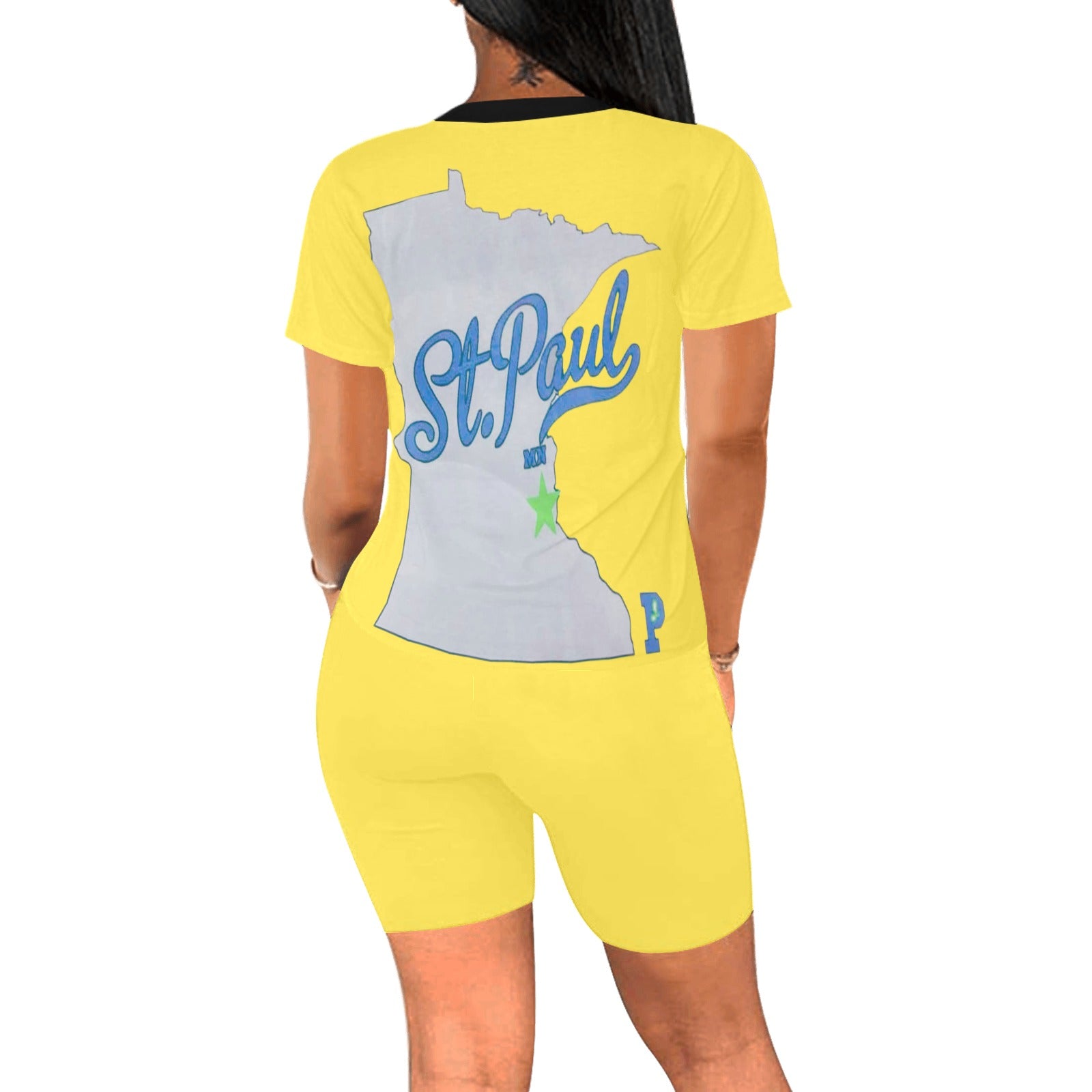 Copy of Copy of Copy of Copy of Joe Peezy Wear LLC (13) Women's Short Yoga Set