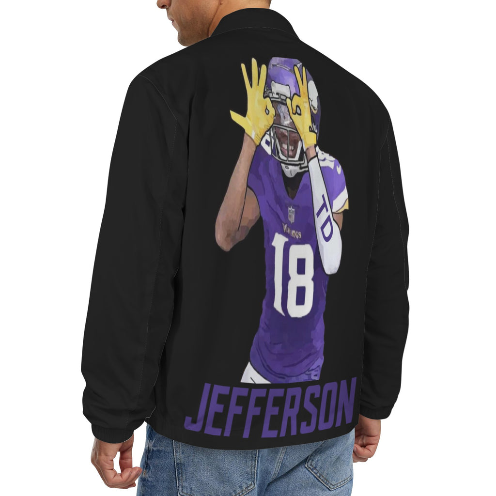 Copy of Copy of Copy of Copy of Joe Peezy Wear LLC (6) Men's Turn-Down Collar Jacket (Model H68)