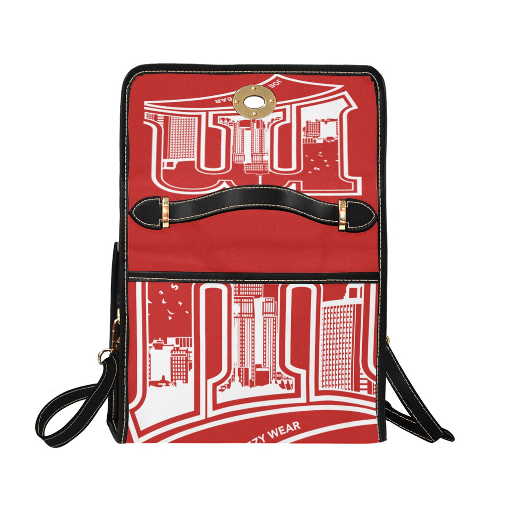 Copy of Copy of Copy of Copy of Joe Peezy Wear LLC (13) Waterproof Canvas Bag-Black (All Over Print) (Model 1641)