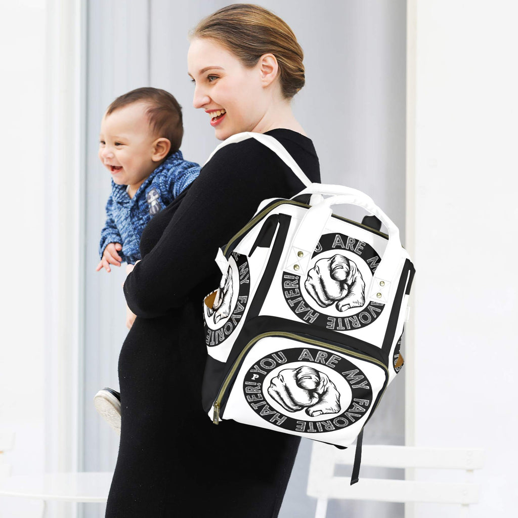 Copy of Copy of Copy of Copy of Joe Peezy Wear LLC (11) Multi-Function Diaper Bag-New (Model 1688)