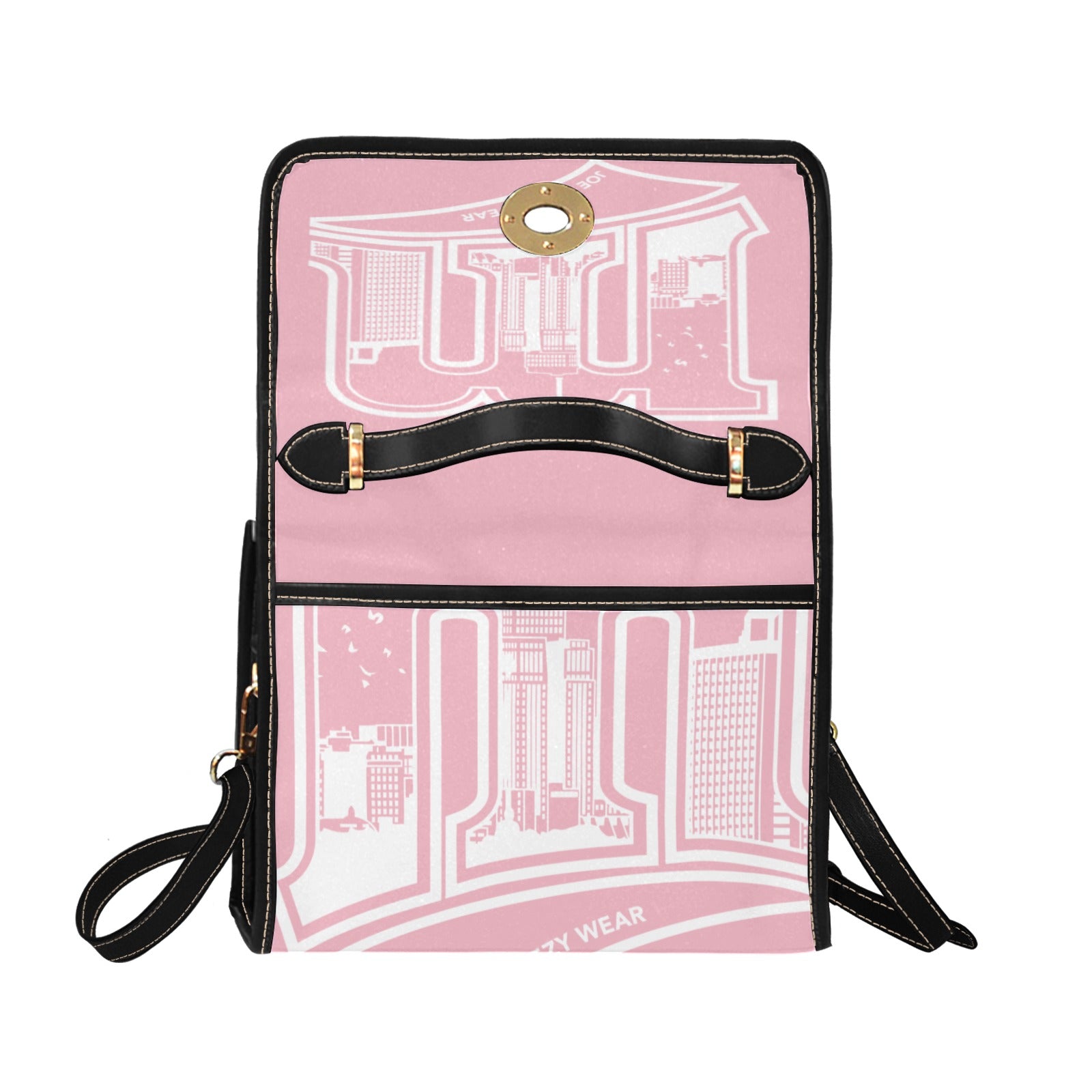 Copy of Copy of Copy of Copy of Joe Peezy Wear LLC (13) Waterproof Canvas Bag-Black (All Over Print) (Model 1641)