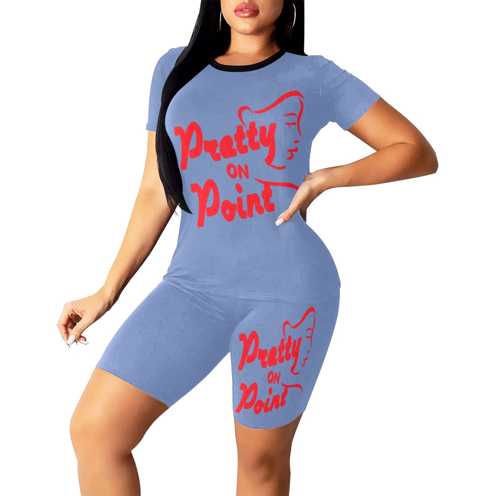 Copy of Copy of Copy of Copy of Joe Peezy Wear LLC (13) Women's Short Yoga Set