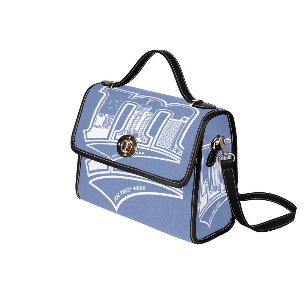 Copy of Copy of Copy of Copy of Joe Peezy Wear LLC (13) Waterproof Canvas Bag-Black (All Over Print) (Model 1641)