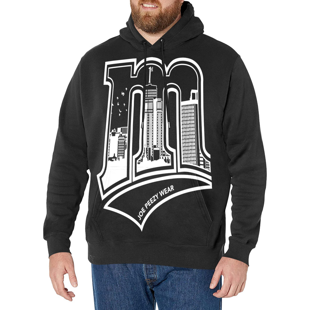 Copy of Copy of Copy of Copy of Joe Peezy Wear LLC (2) Men's Long Sleeve Fleece Hoodie (Model H55)