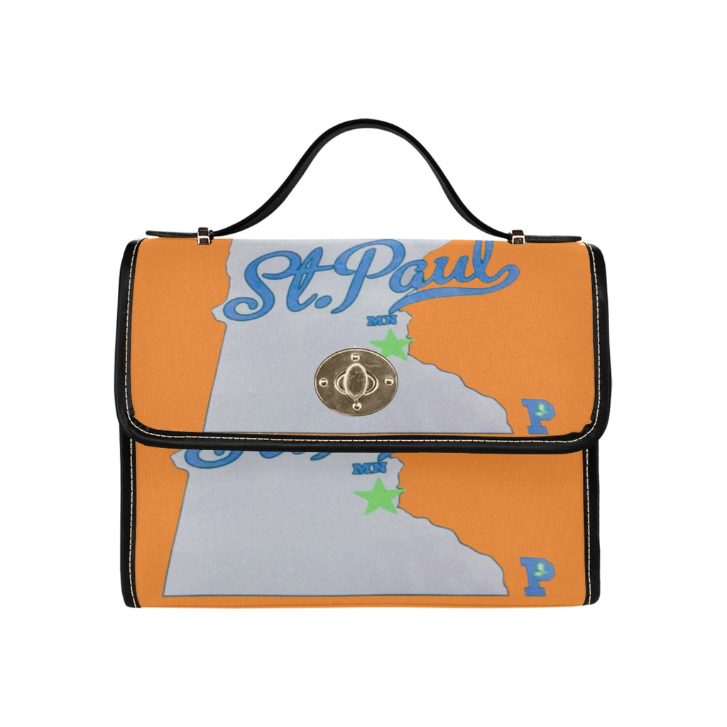 Copy of Copy of Copy of Copy of Joe Peezy Wear LLC (13) Waterproof Canvas Bag-Black (All Over Print) (Model 1641)