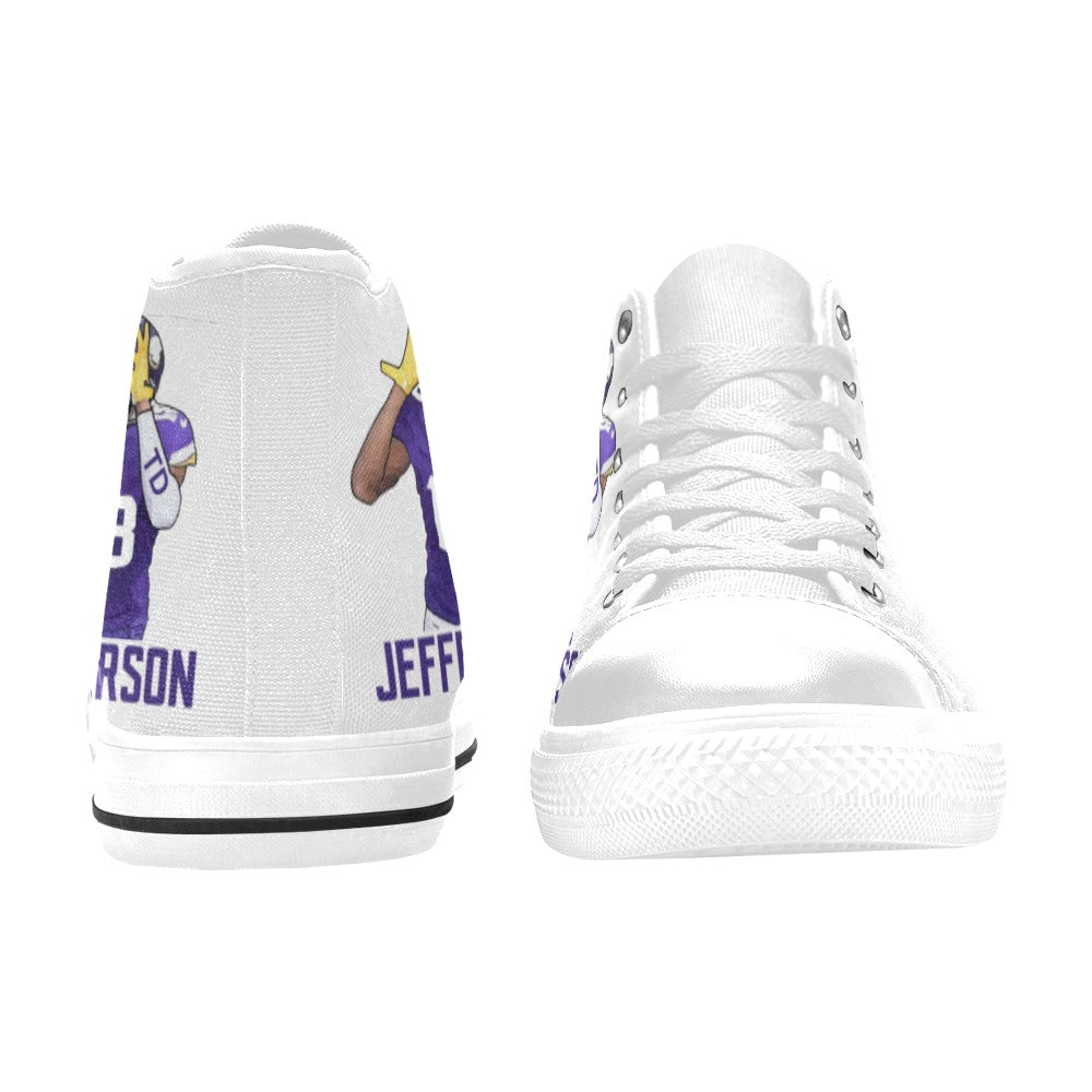 Copy of Copy of Copy of Copy of Joe Peezy Wear LLC High Top Canvas Shoes for Kid (Model 017)
