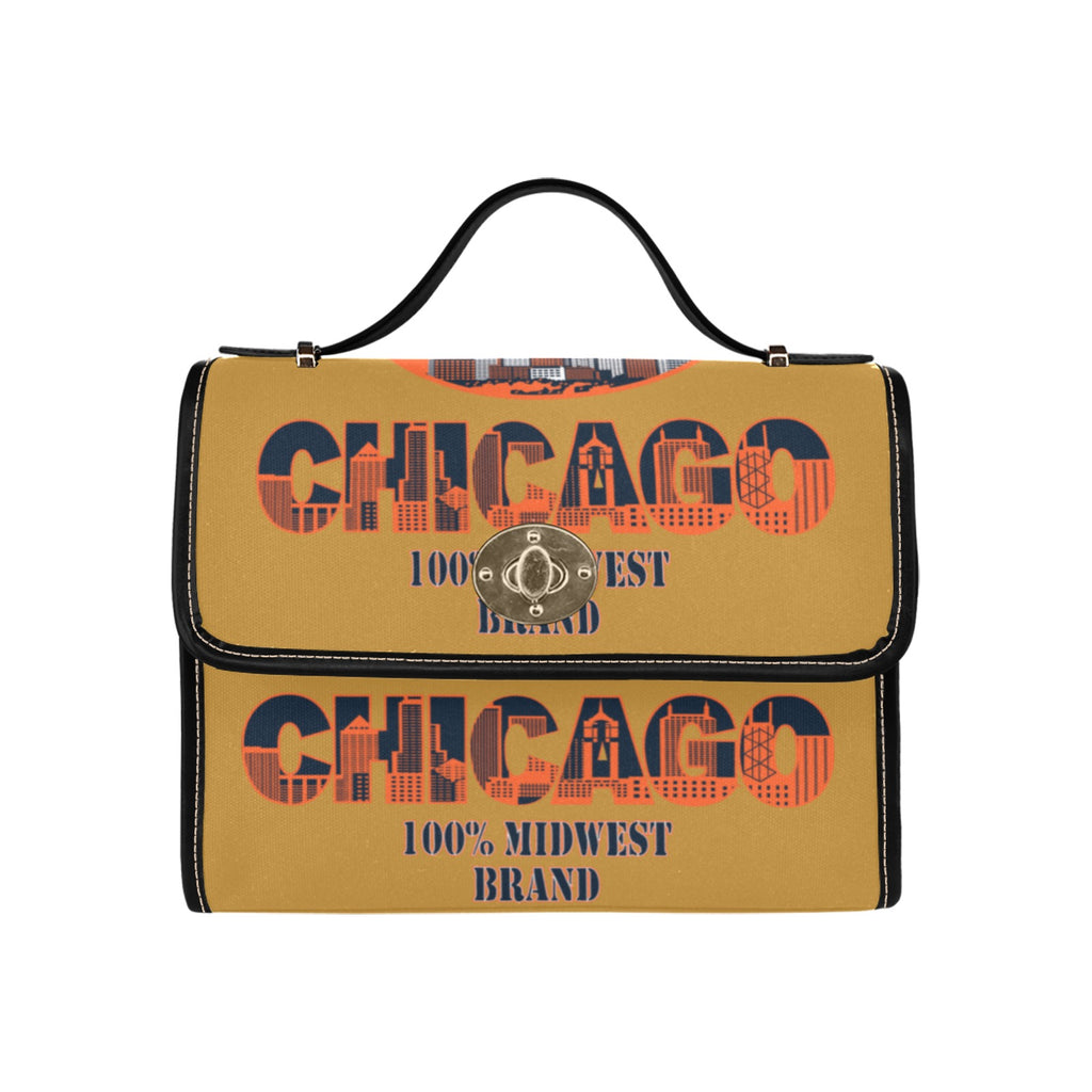 Copy of Copy of Copy of Copy of Joe Peezy Wear LLC (8) Waterproof Canvas Bag-Black (All Over Print) (Model 1641)