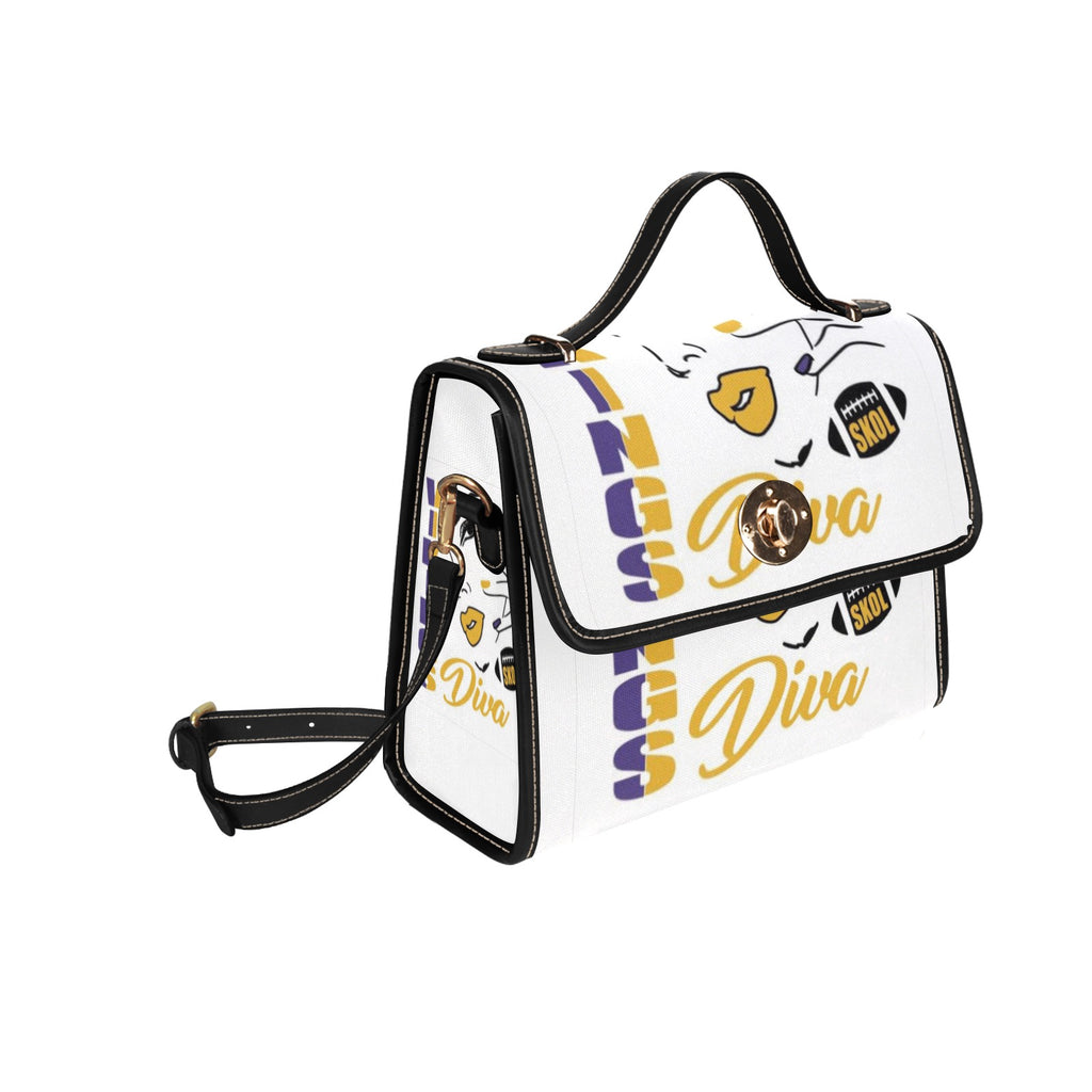 Copy of Copy of Copy of Copy of Joe Peezy Wear LLC (1) Waterproof Canvas Bag-Black (All Over Print) (Model 1641)