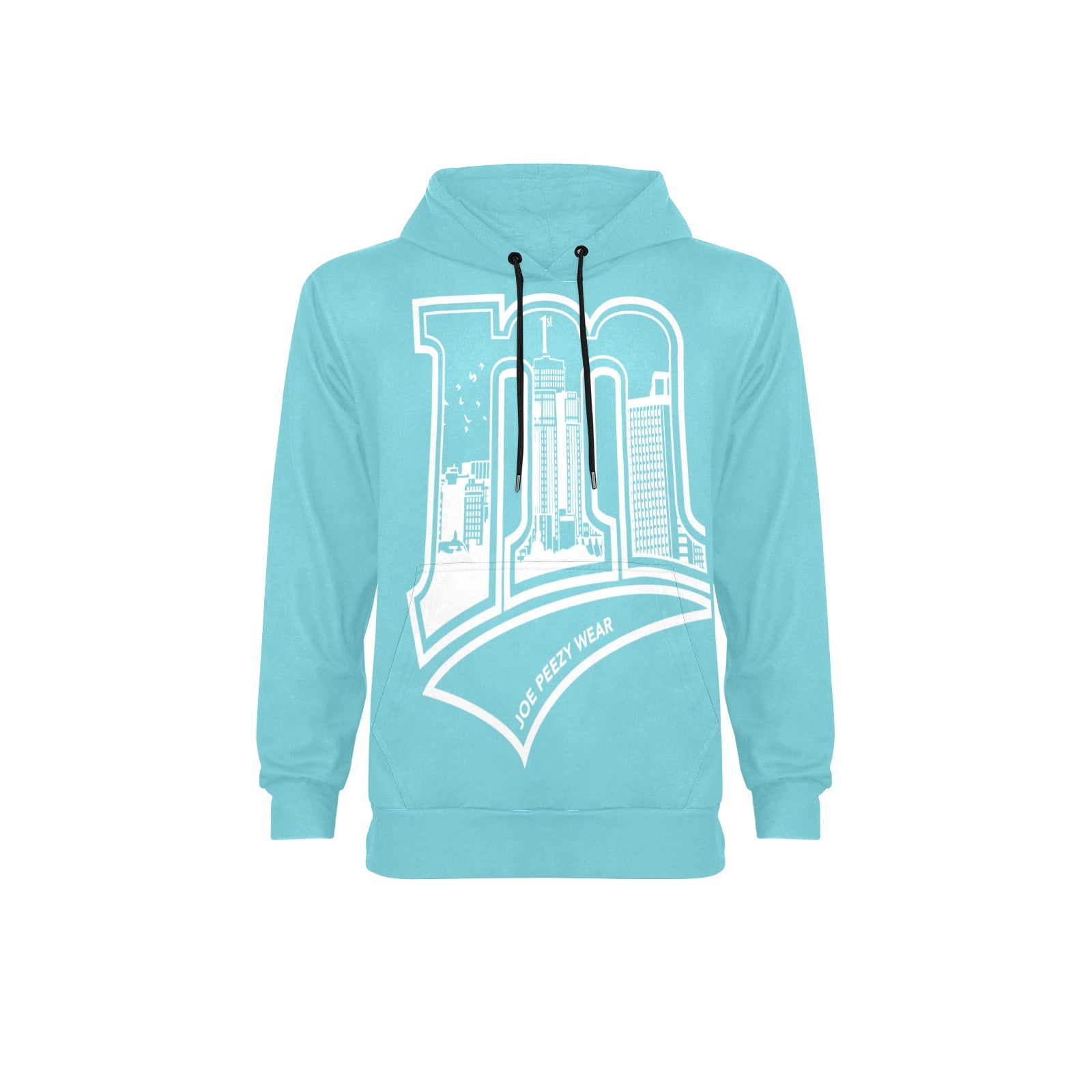 Copy of Copy of Copy of Copy of Joe Peezy Wear LLC (2) Men's Long Sleeve Fleece Hoodie (Model H55)