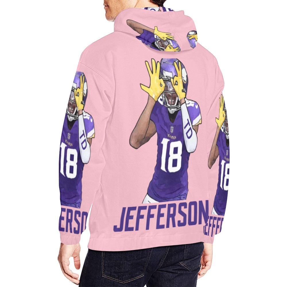 Joe Peezy Wear LLC (Jefferson) All Over Print Hoodie for Men (USA Size) (Model H13)