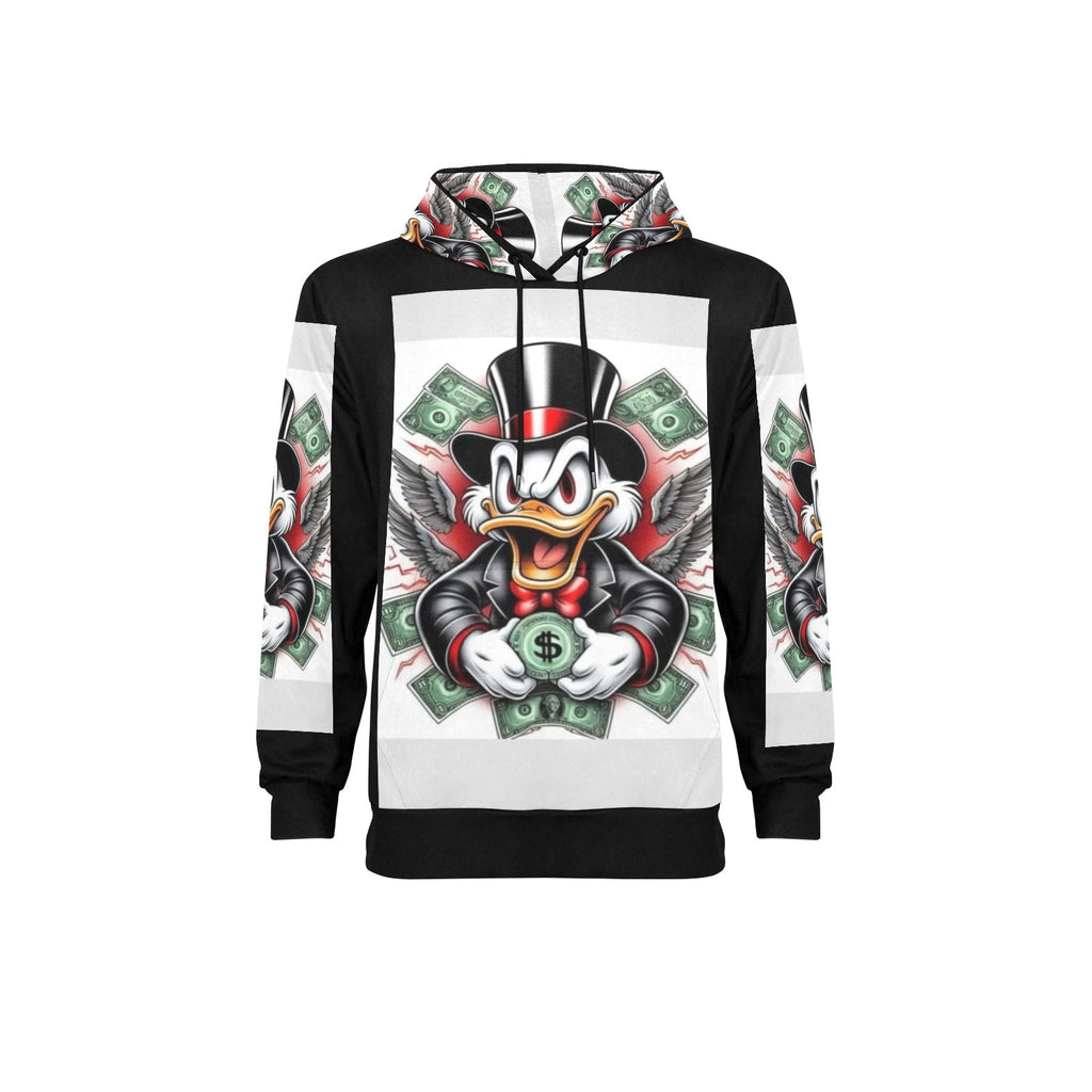 Copy of Copy of Copy of Copy of Joe Peezy Wear LLC (2) Men's Long Sleeve Fleece Hoodie (Model H55)