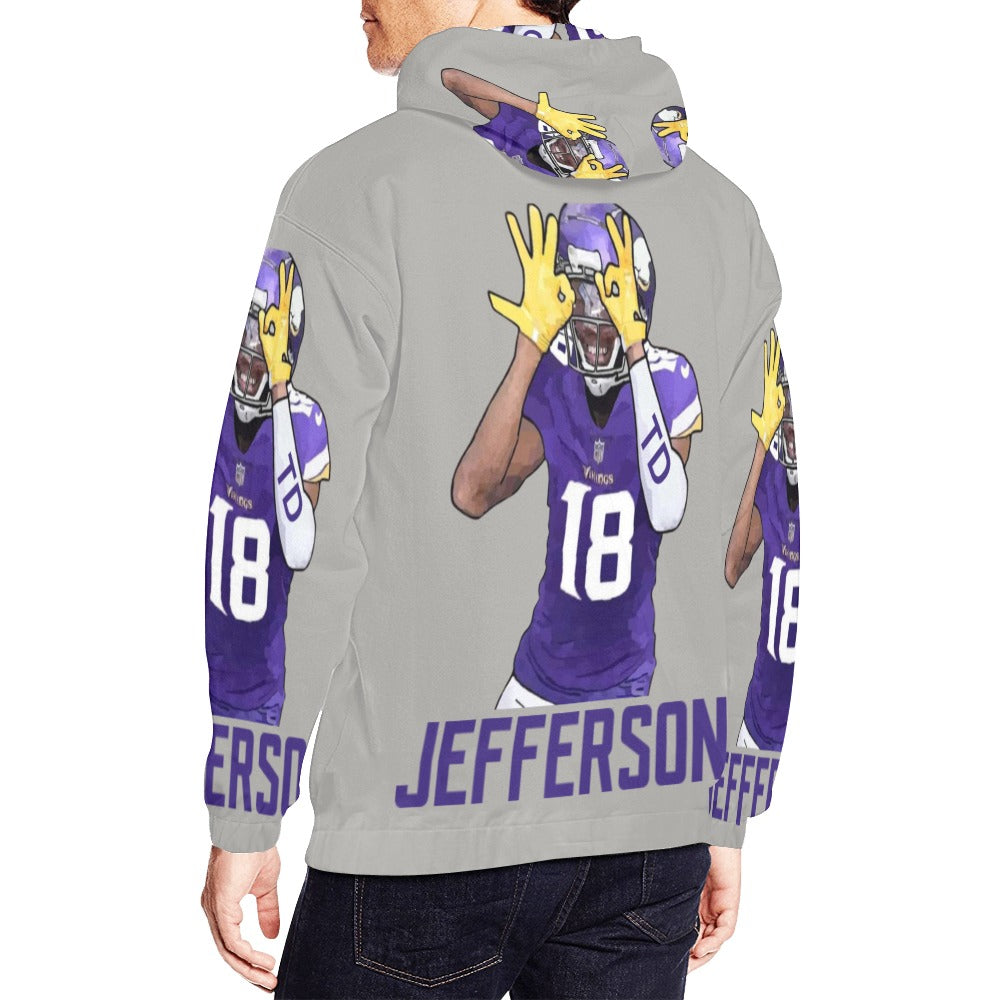 Jefferson Hoodie Joe Peezy Wear LLC All Over Print Hoodie for Men (USA Size) (Model H13)