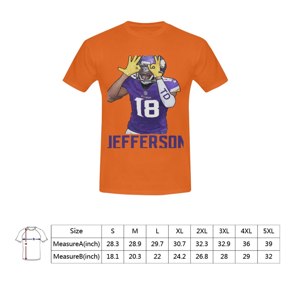 Joe Peezy Wear LLC (Jefferson) Men's T-Shirt in USA Size (Front Printing Only)