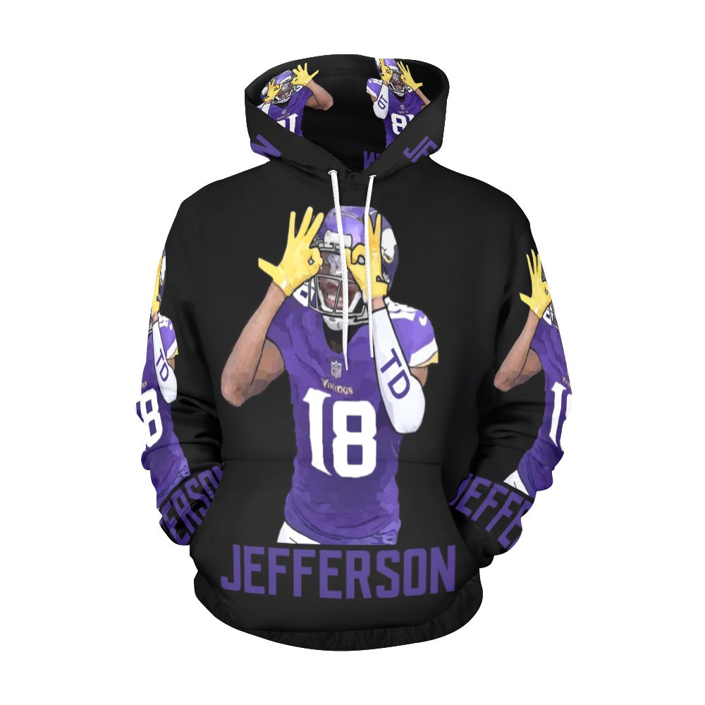 Jefferson Hoodie Joe Peezy Wear LLC All Over Print Hoodie for Men (USA Size) (Model H13)