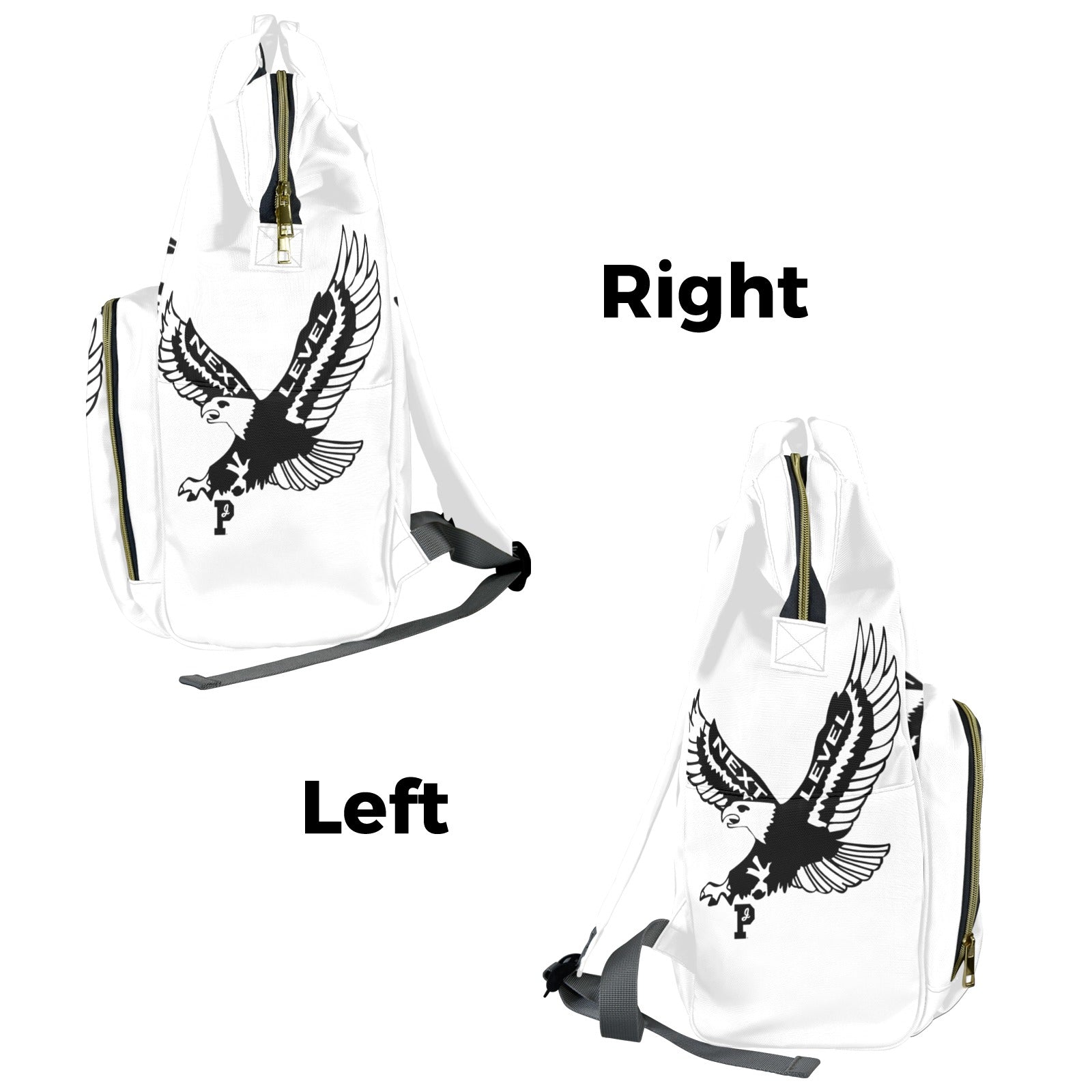 Copy of Copy of Copy of Copy of Joe Peezy Wear LLC (12) Multi-Function Diaper Bag-New (Model 1688)