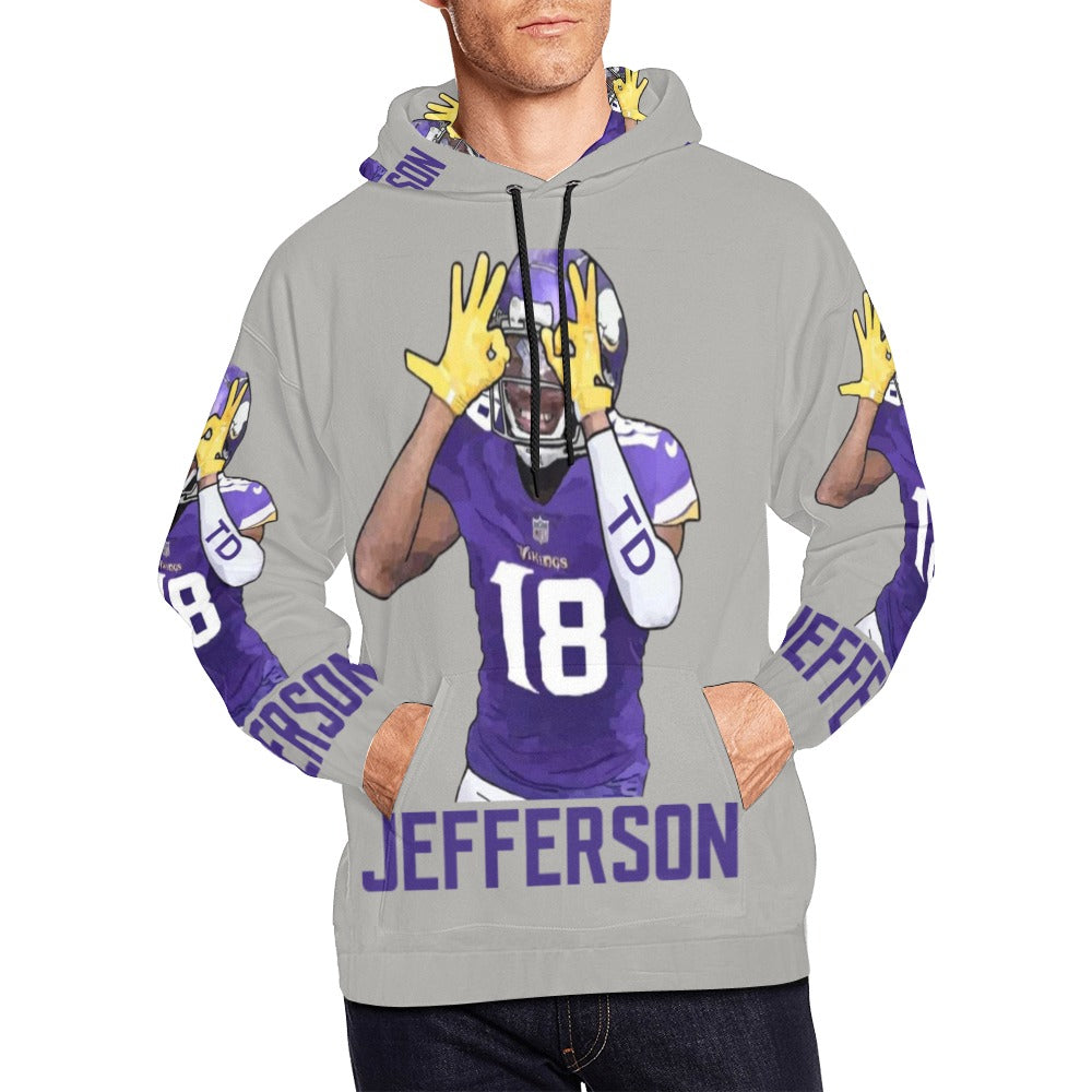 Jefferson Hoodie Joe Peezy Wear LLC All Over Print Hoodie for Men (USA Size) (Model H13)