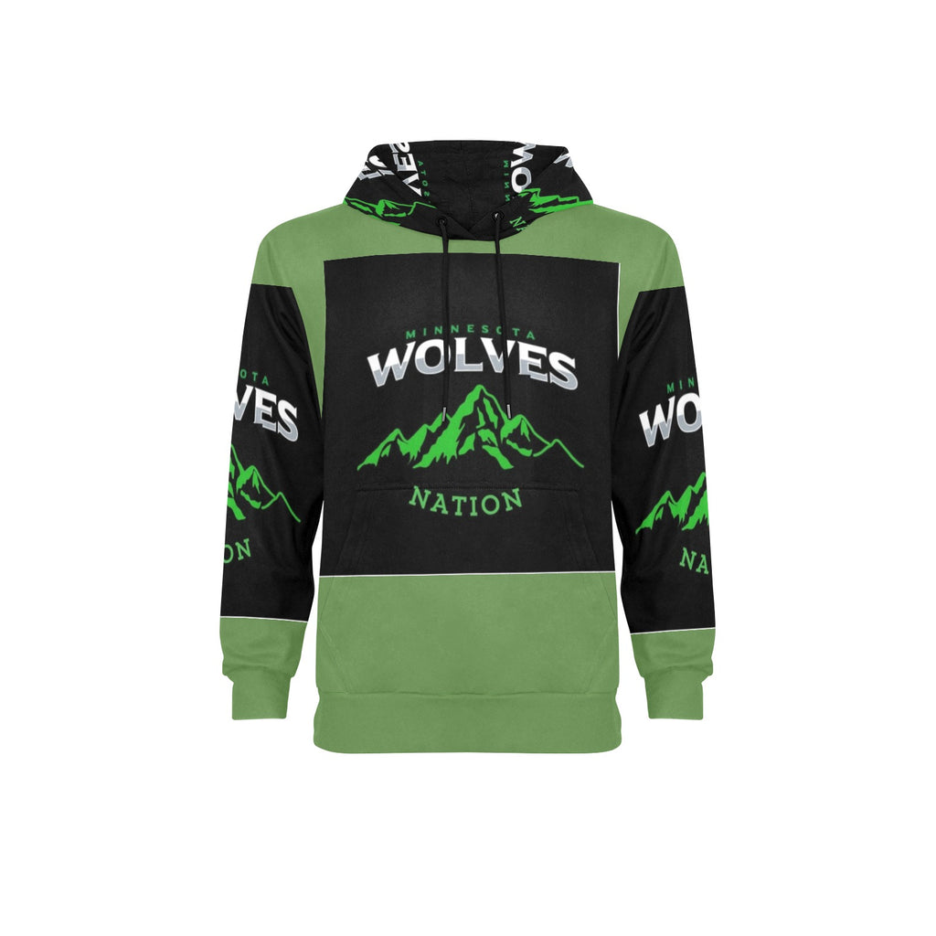 Copy of Copy of Copy of Copy of Joe Peezy Wear LLC (2) Men's Long Sleeve Fleece Hoodie (Model H55)