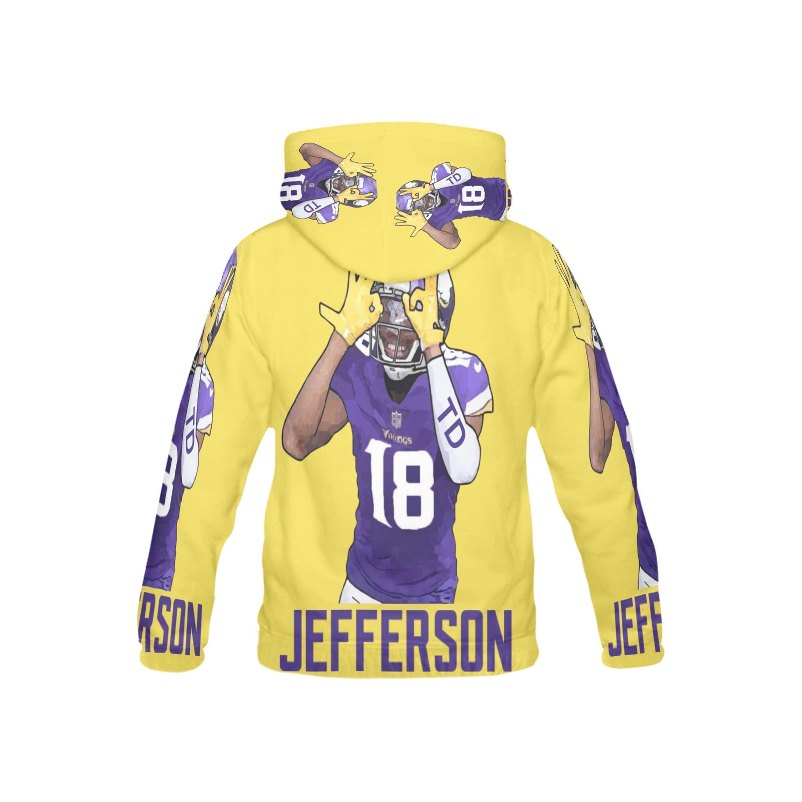 Joe Peezy Wear LLC All Over Print Hoodie for Kid (USA Size) (Model H13)