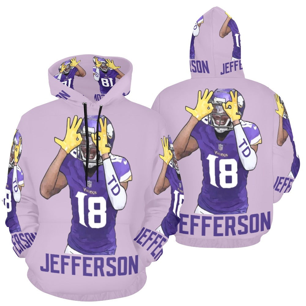 Joe Peezy Wear LLC (Jefferson) All Over Print Hoodie for Men (USA Size) (Model H13)