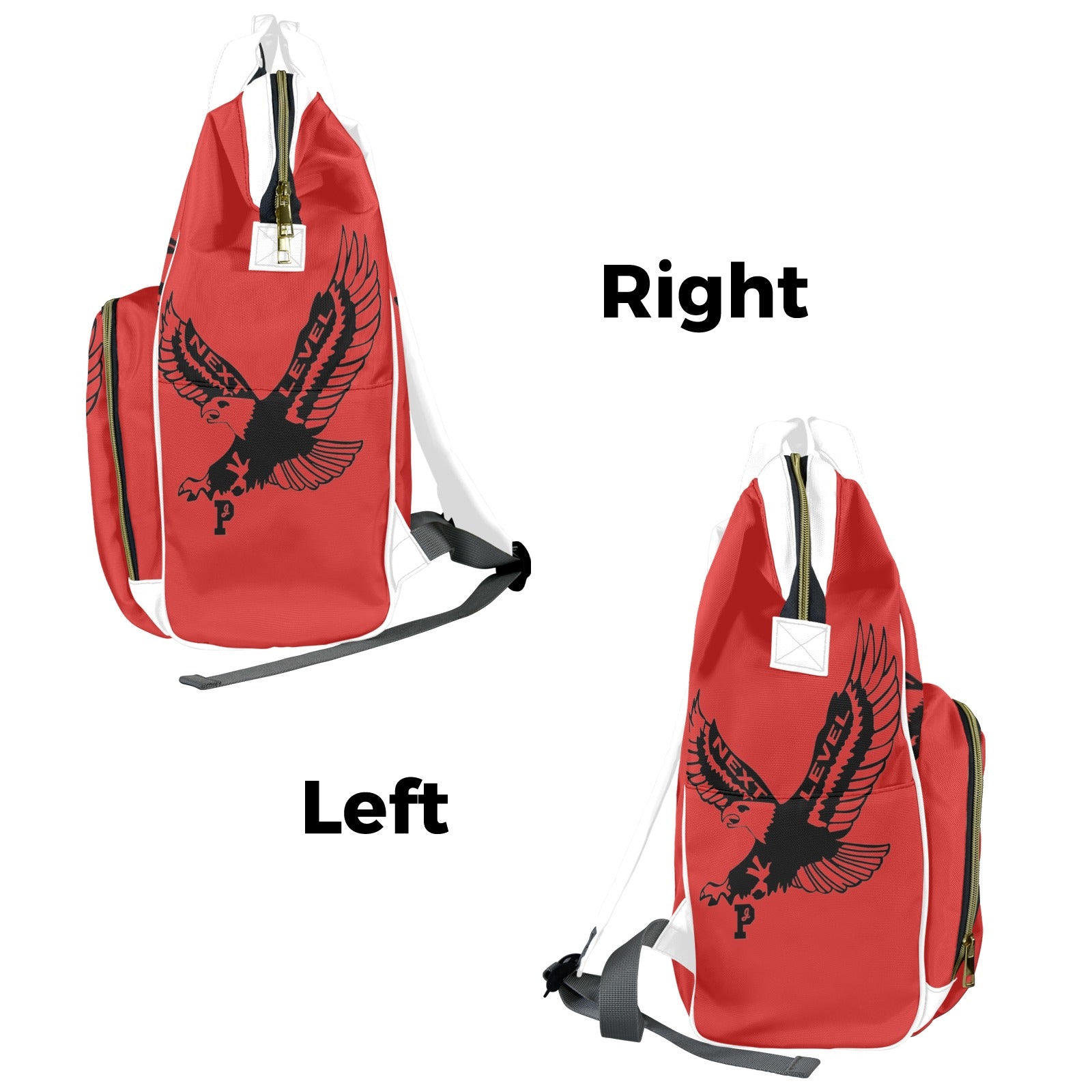 Copy of Copy of Copy of Copy of Joe Peezy Wear LLC (12) Multi-Function Diaper Bag-New (Model 1688)