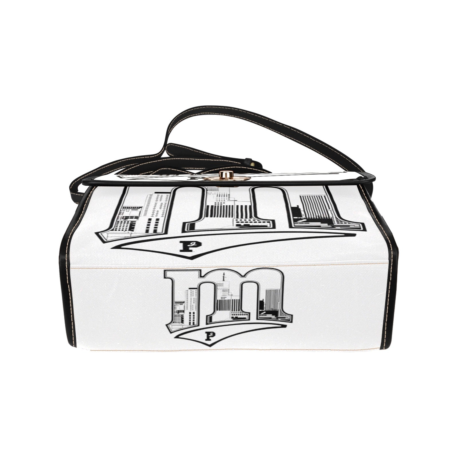 Copy of Copy of Copy of Copy of Joe Peezy Wear LLC (4) Waterproof Canvas Bag-Black (All Over Print) (Model 1641)