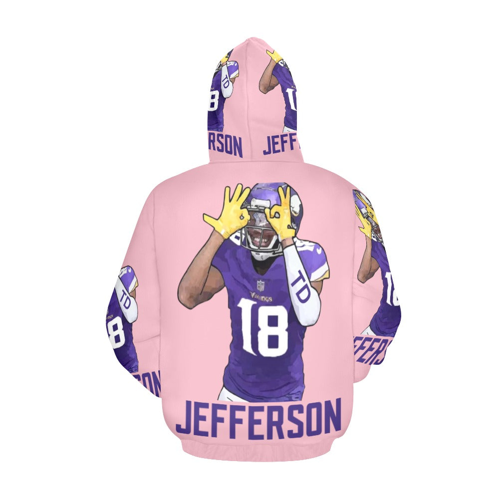 Joe Peezy Wear LLC (Jefferson) All Over Print Hoodie for Men (USA Size) (Model H13)