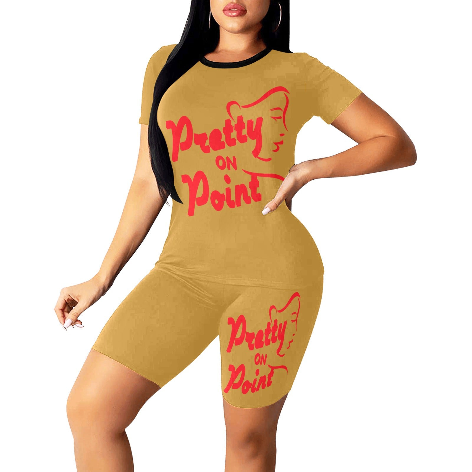 Copy of Copy of Copy of Copy of Joe Peezy Wear LLC (13) Women's Short Yoga Set