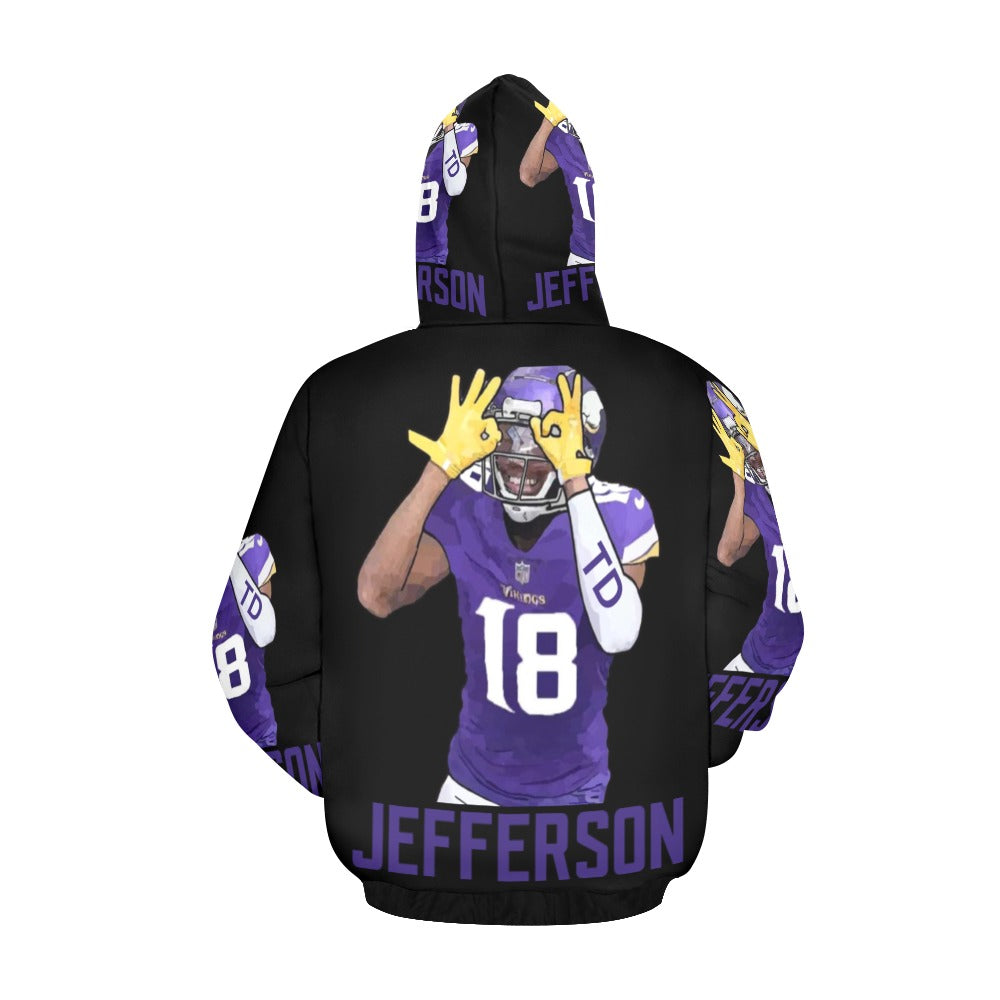 Jefferson Hoodie Joe Peezy Wear LLC All Over Print Hoodie for Men (USA Size) (Model H13)