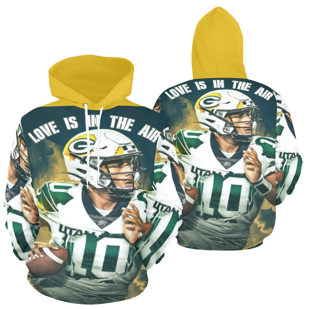 Joe Peezy Wear LLC (Love is in the air) All Over Print Hoodie for Men (USA Size) (Model H13)