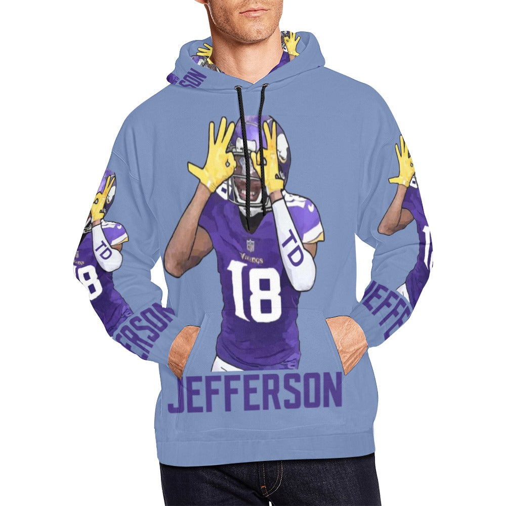 Joe Peezy Wear LLC (Jefferson) All Over Print Hoodie for Men (USA Size) (Model H13)
