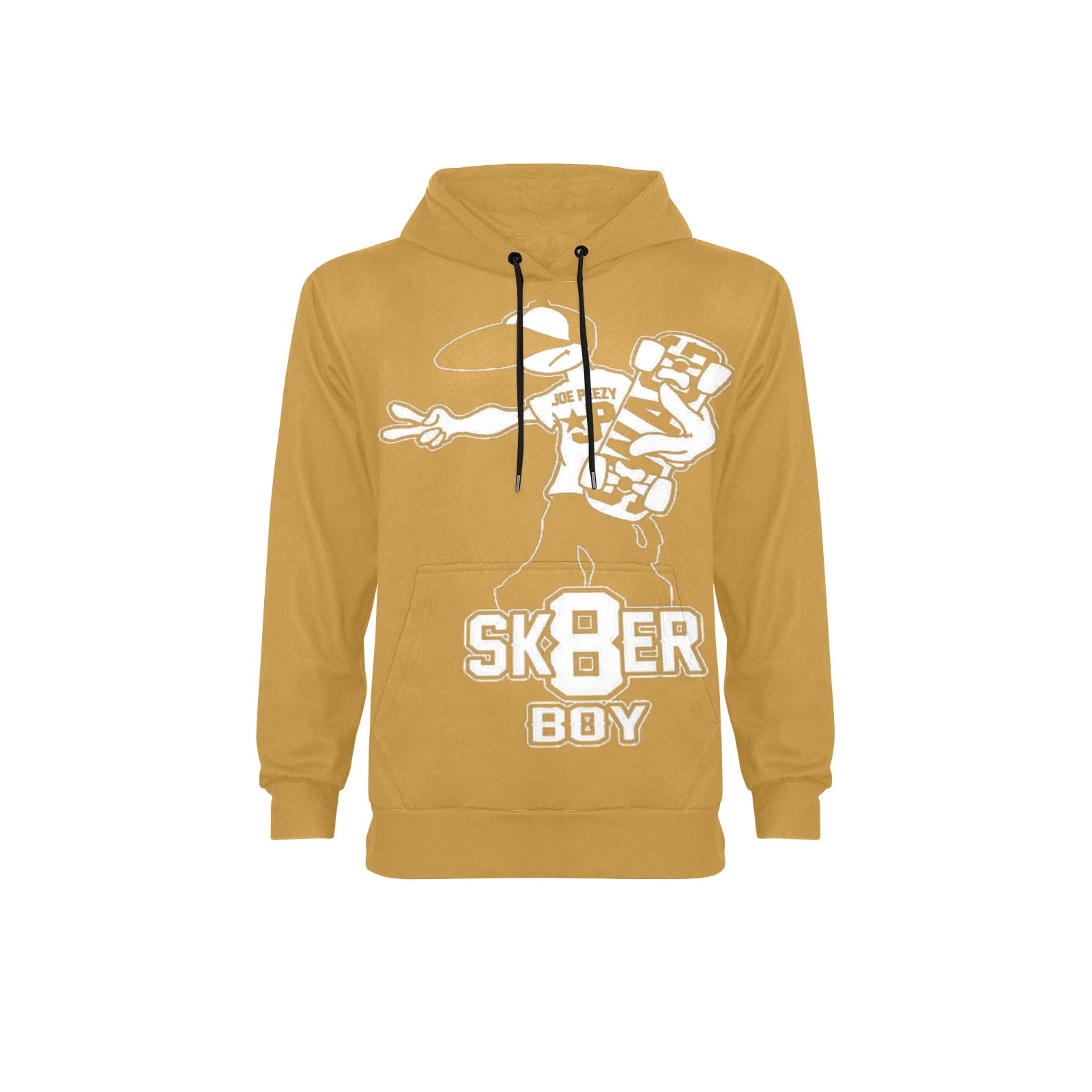 Copy of Copy of Copy of Copy of Joe Peezy Wear LLC (2) Men's Long Sleeve Fleece Hoodie (Model H55)