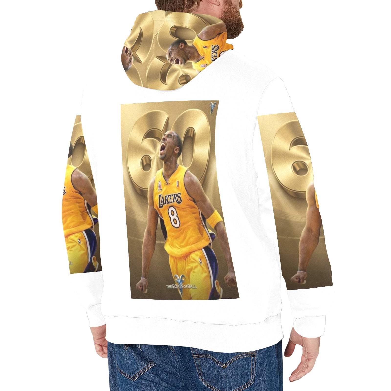 Copy of Copy of Copy of Copy of Joe Peezy Wear LLC (2) Men's Long Sleeve Fleece Hoodie (Model H55)