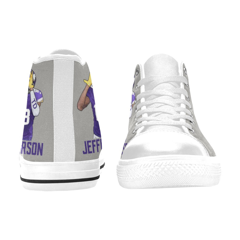 Copy of Copy of Copy of Copy of Joe Peezy Wear LLC High Top Canvas Shoes for Kid (Model 017)