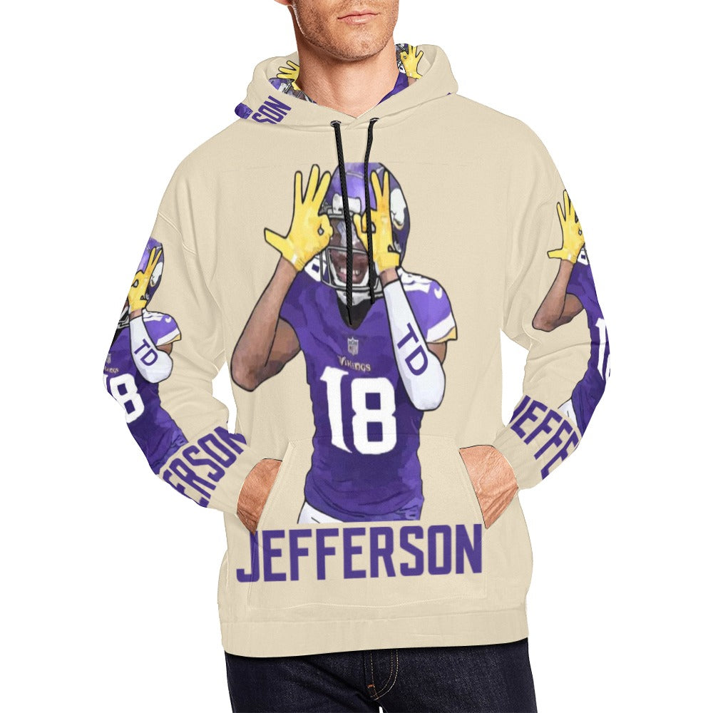 Joe Peezy Wear LLC (Jefferson) All Over Print Hoodie for Men (USA Size) (Model H13)