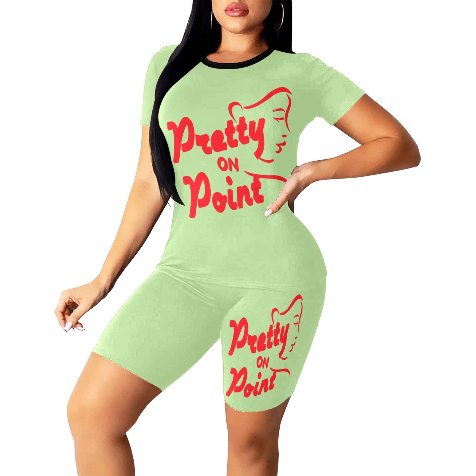 Copy of Copy of Copy of Copy of Joe Peezy Wear LLC (13) Women's Short Yoga Set