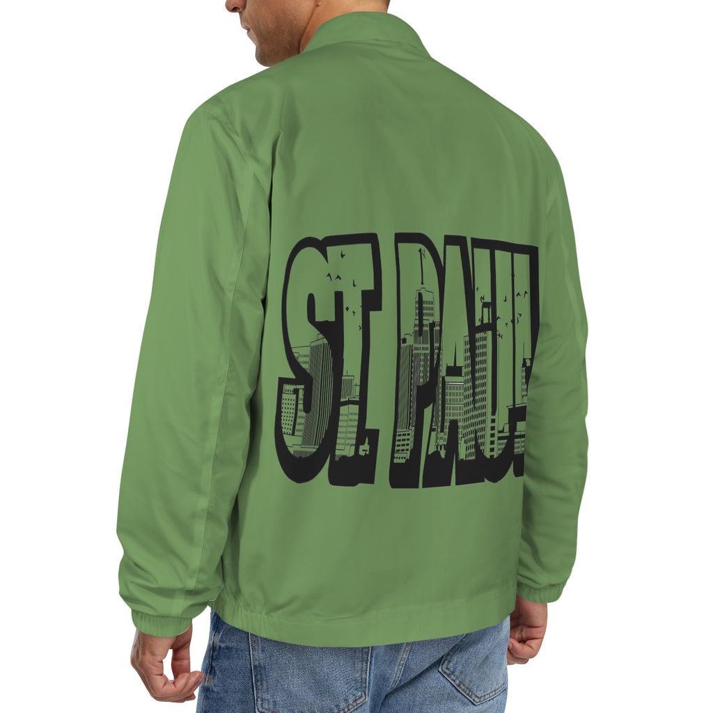 Joe Peezy Wear LLC (STP) Men's Turn-Down Collar Jacket (Model H68)