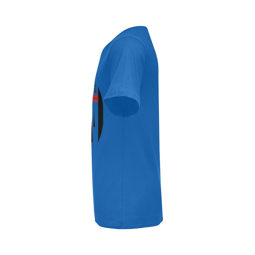 Joe Peezy Wear LLC (BKLUP) Men's T-Shirt in USA Size (Front Printing Only)(Model T02)