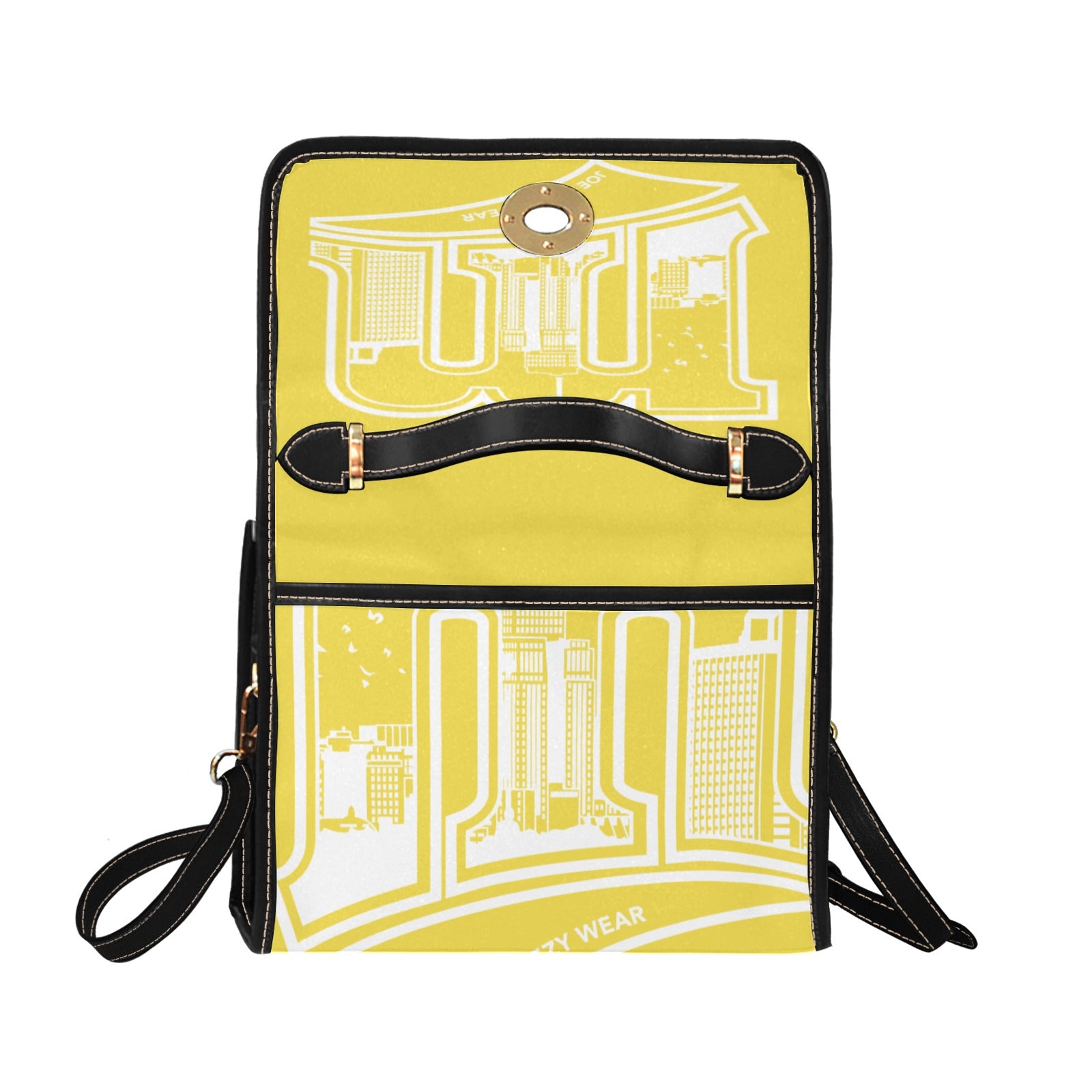 Copy of Copy of Copy of Copy of Joe Peezy Wear LLC (13) Waterproof Canvas Bag-Black (All Over Print) (Model 1641)