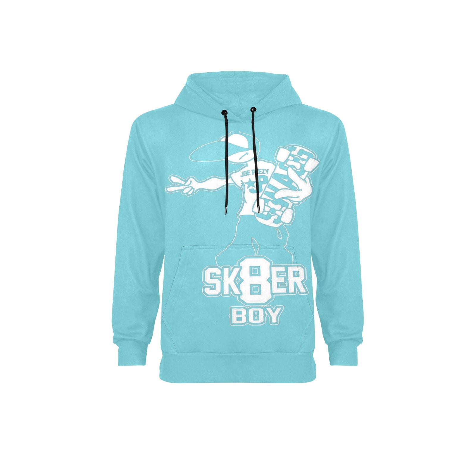 Copy of Copy of Copy of Copy of Joe Peezy Wear LLC (2) Men's Long Sleeve Fleece Hoodie (Model H55)