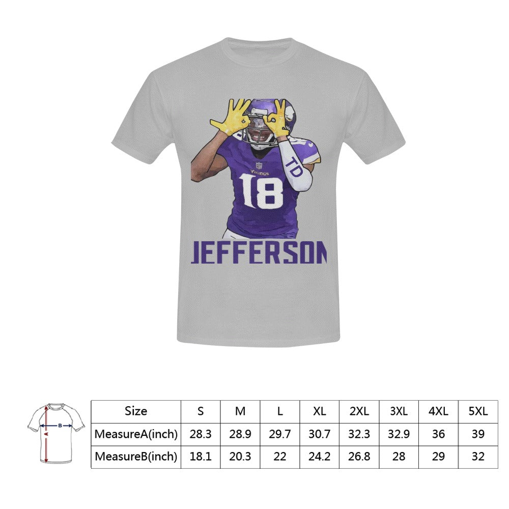 Joe Peezy Wear LLC (Jefferson) Men's T-Shirt in USA Size (Front Printing Only)