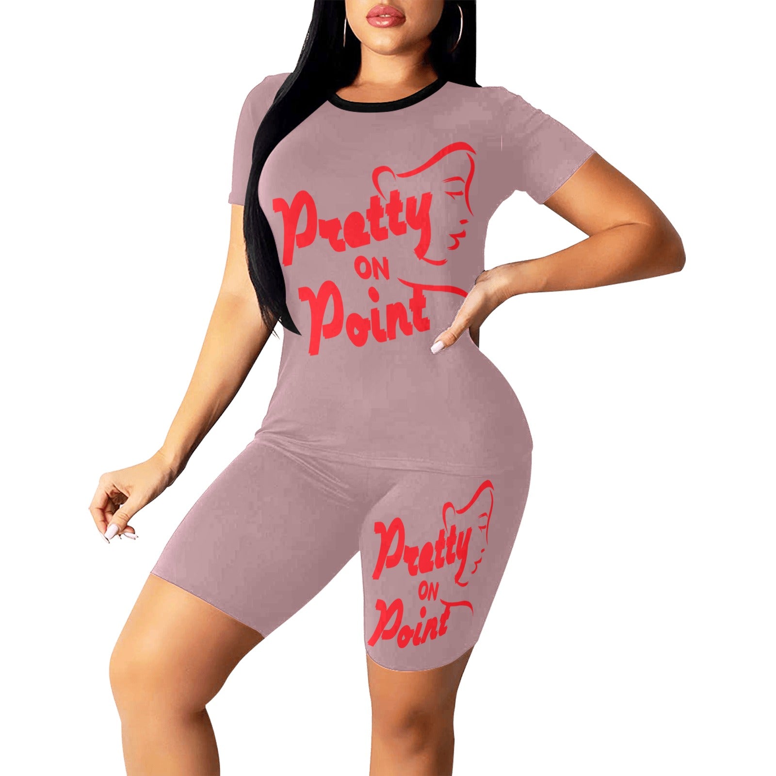 Copy of Copy of Copy of Copy of Joe Peezy Wear LLC (13) Women's Short Yoga Set