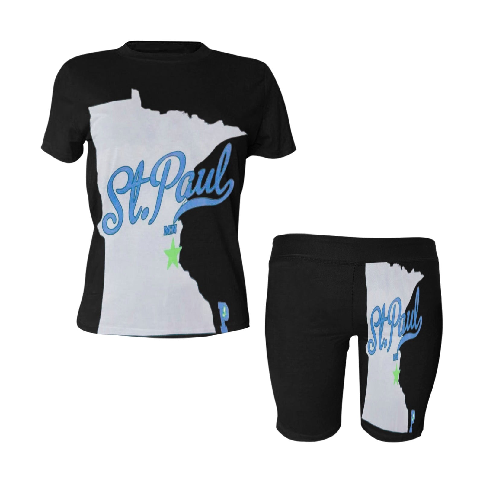 Copy of Copy of Copy of Copy of Joe Peezy Wear LLC (13) Women's Short Yoga Set