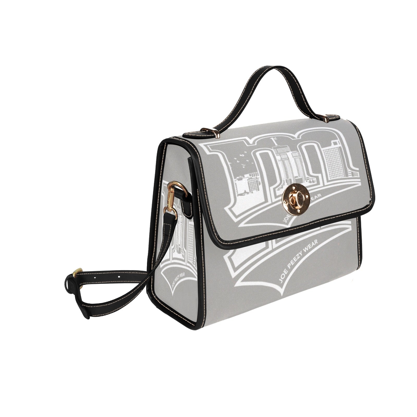 Copy of Copy of Copy of Copy of Joe Peezy Wear LLC (13) Waterproof Canvas Bag-Black (All Over Print) (Model 1641)