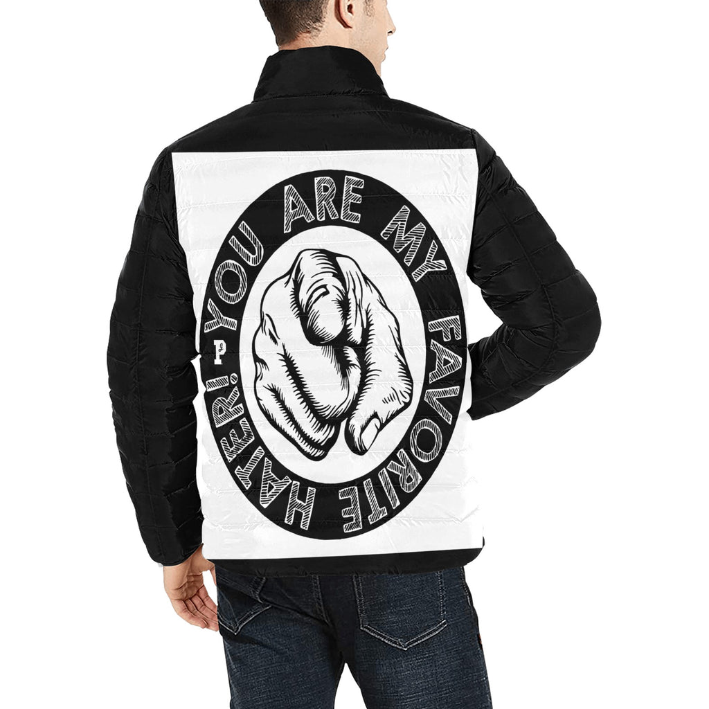 Copy of Copy of Copy of Copy of Joe Peezy Wear LLC (11) Men's Stand Collar Padded Jacket (Model H41)