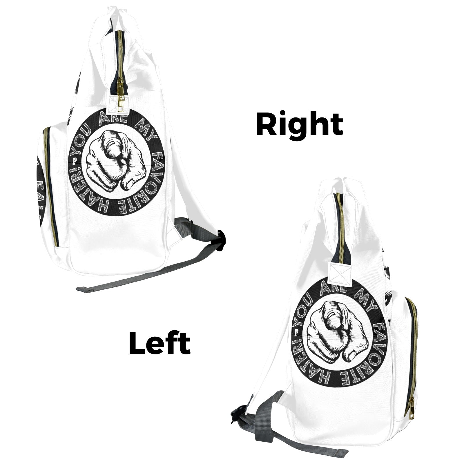 Copy of Copy of Copy of Copy of Joe Peezy Wear LLC (11) Multi-Function Diaper Bag-New (Model 1688)