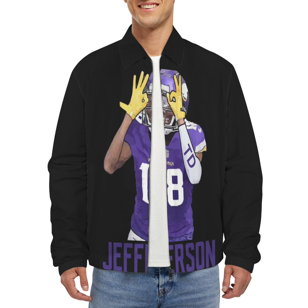 Copy of Copy of Copy of Copy of Joe Peezy Wear LLC (6) Men's Turn-Down Collar Jacket (Model H68)