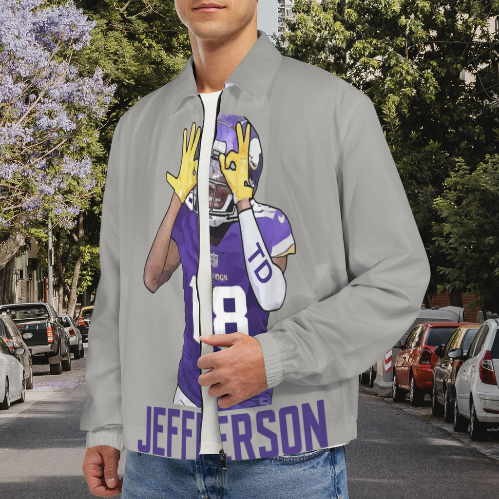 Copy of Copy of Copy of Copy of Joe Peezy Wear LLC (6) Men's Turn-Down Collar Jacket (Model H68)